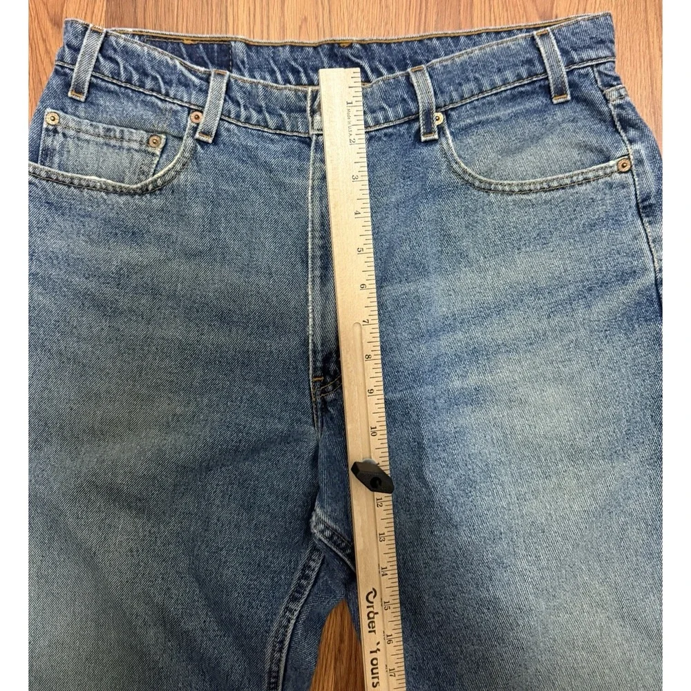 Levi's 550 Men's Jeans 36x30 Relaxed Fit Red Tab Denim Blue